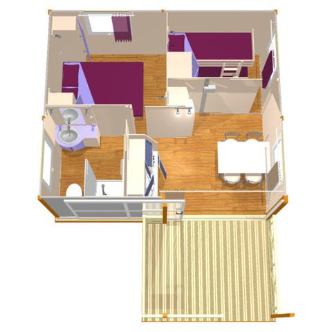 CHALET 4 people - NEMO - CHENE