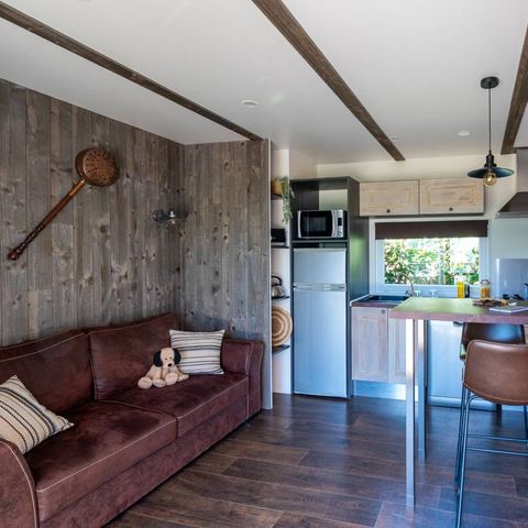 MOBILE HOME 5 people - 5p 2bed 2bath Premium clim spa