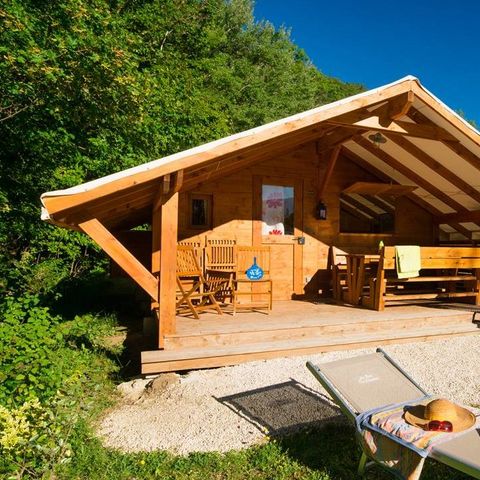 CANVAS AND WOOD TENT 4 people - Lodge 4p 2 bdrms *** Air-conditioned