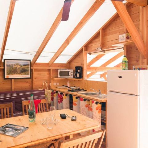 CANVAS AND WOOD TENT 4 people - Lodge 4p 2 bdrms *** Air-conditioned