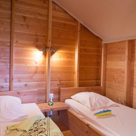 CANVAS AND WOOD TENT 4 people - Lodge 4p 2 bdrms *** Air-conditioned