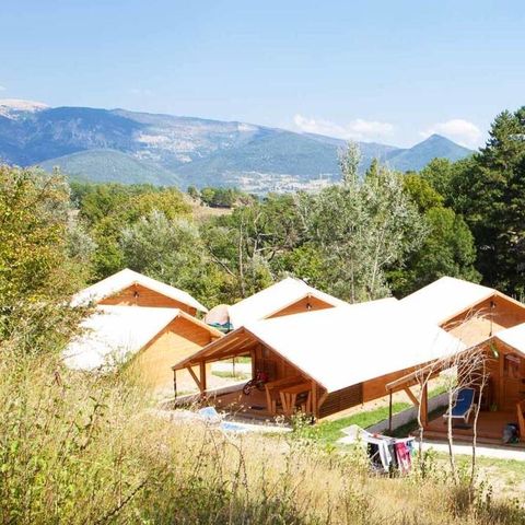 CANVAS AND WOOD TENT 4 people - Lodge 4p 2 bdrms *** Air-conditioned