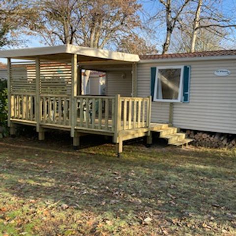 MOBILE HOME 4 people - O'Hara CONFORT- 2 bedrooms - 24.5 m2 (+ 18 m2 semi-covered terrace) sleeps 4