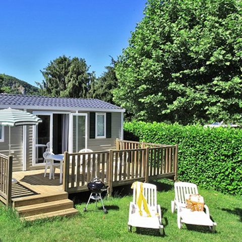 Mobile home 6 persons - Comfort XL | 3 Bedrooms | 6 Pers. | Uncovered elevated terrace | TV