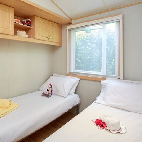 Mobile home 6 persons - Comfort XL | 3 Bedrooms | 6 Pers. | Uncovered elevated terrace | TV