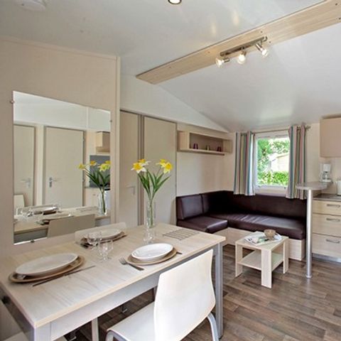 Mobile home 6 persons - Mobile-home | Comfort XL | 3 Bedrooms | 6 Pers. | Uncovered raised terrace | TV