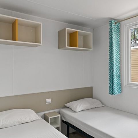 Mobile home 6 persons - Ultimate | 3 Bedrooms | 6 Pers | Raised terrace | 2 bathrooms | Air conditioning | TV