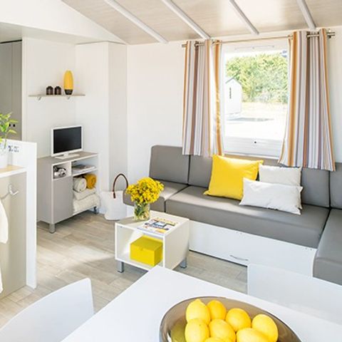 Mobile home 6 persons - Ultimate | 3 Bedrooms | 6 Pers | Single terrace | 2 bathrooms | Air conditioning | TV