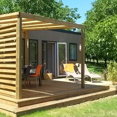Mobile home 6 persons - Ultimate | 3 Bedrooms | 6 Pers | Terrace Lounge | 2 bathrooms | Air conditioning | TV