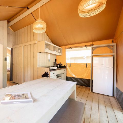 CANVAS AND WOOD TENT 6 people - Nomad