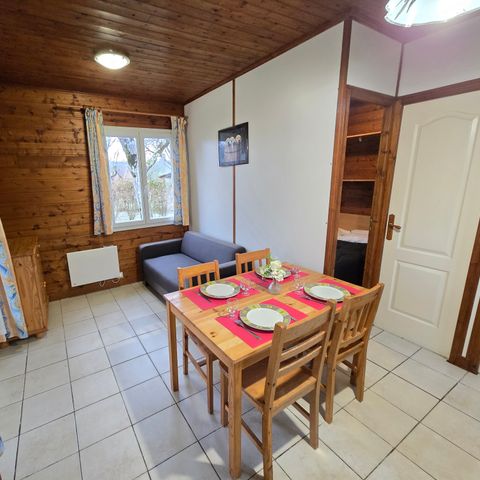 CHALET 5 people - Chalet Eden - (2 adults, 2 children, 1 baby: space for cot)
