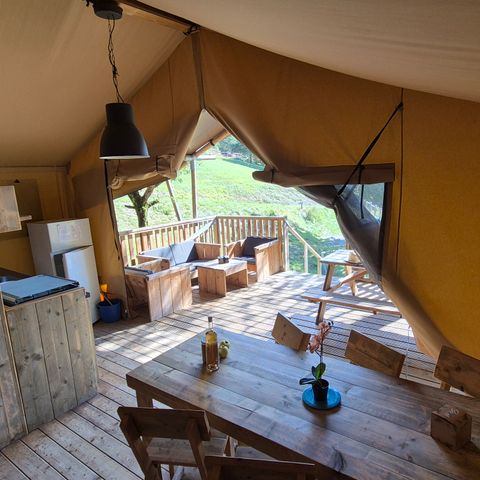 Accommodation 6 persons - SAFARI TENT 6p