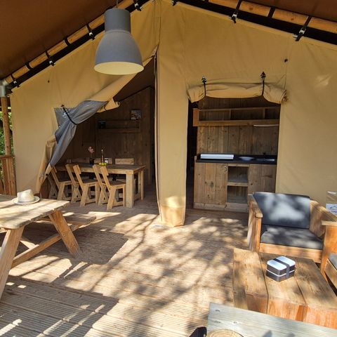 Accommodation 6 persons - SAFARI TENT 6p