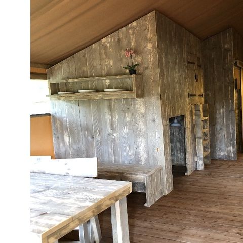 Accommodation 6 persons - SAFARI TENT 6p