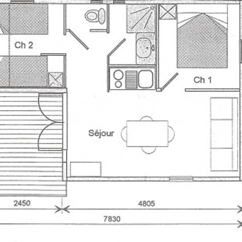 Chalet 5 persons - CHALET