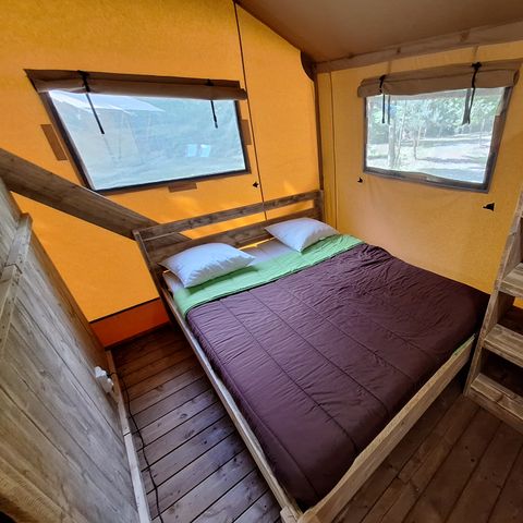 CANVAS AND WOOD TENT 6 people - Lodge SAFARI 6 pers