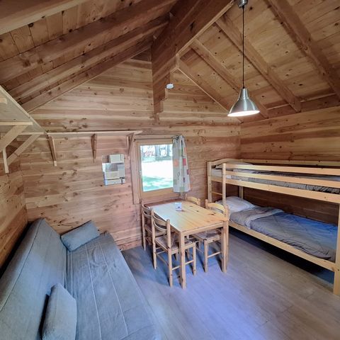 CHALET 2 people - Chalet without sanitary facilities for 4 people