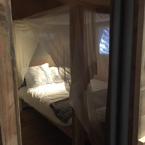CANVAS AND WOOD TENT 4 people - Lodge WOODY 4 pers