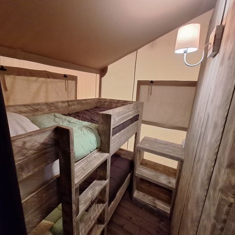 CANVAS AND WOOD TENT 4 people - Lodge Woody PMR (disabled access) 4 pers