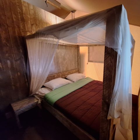 CANVAS AND WOOD TENT 4 people - Lodge Woody PMR (disabled access) 4 pers