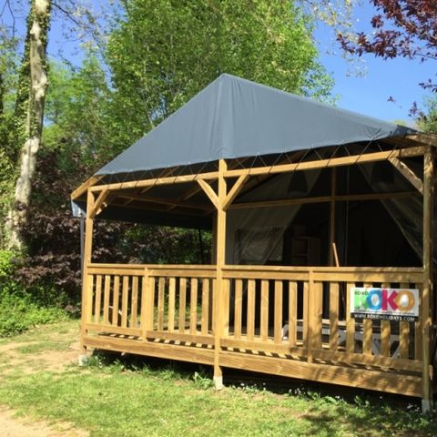 CANVAS AND WOOD TENT 6 people - Lodgetent, type BL