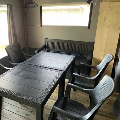 CANVAS AND WOOD TENT 6 people - Lodgetent, type BL