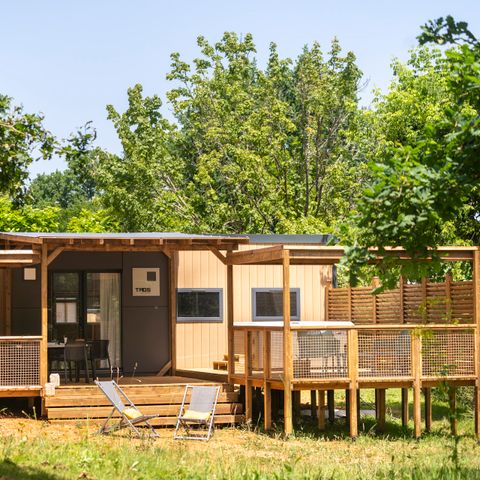 MOBILE HOME 6 people - EXCLUSIVE 3 bedroom Jacuzzi with master suite