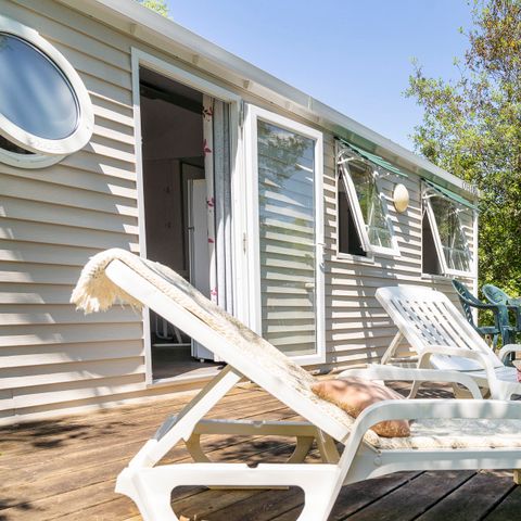 Mobile home 4 persons - 2 bedrooms 4 people terrace without air conditioning