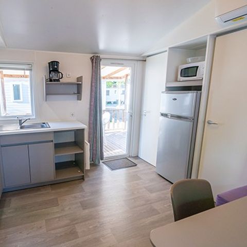 MOBILE HOME 6 people - Mobile-home | Comfort XL | 3 Bedrooms | 6 Pers. | Raised terrace | Air conditioning