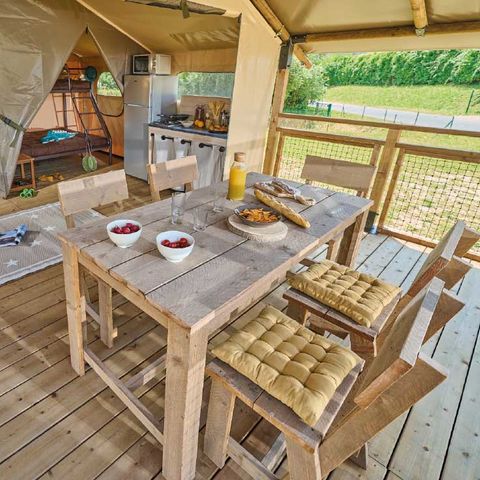 Lodge 5 persons - BALI canvas lodge - 32 m² - without sanitary facilities