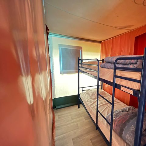 Glamping tent 6 persons - Canvas bungalow CYRUS - Without sanitary facilities