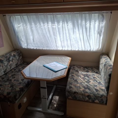 Caravan 2 persons - "Rosetta" or "Violetta" – No toilet facilities