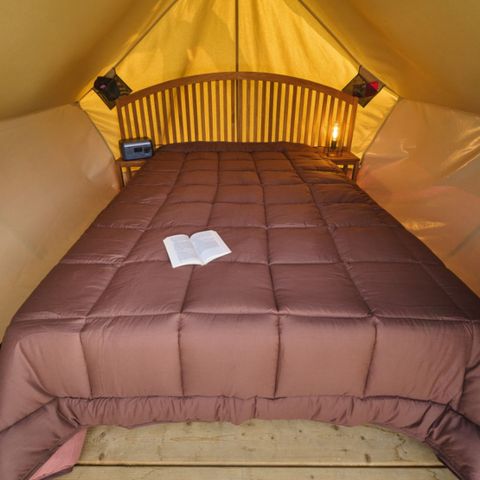 CANVAS AND WOOD TENT 2 people - MOOREA 2 PERSON TENT