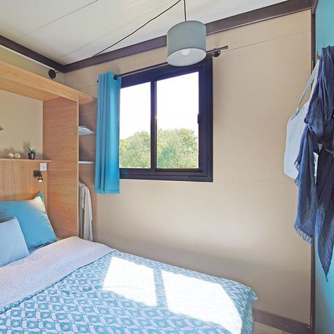 Mobile home 5 persons - Cottage Morea Confort 25m² 2 bedrooms + covered terrace 1/5 pers