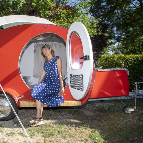 Caravan 2 persons - Caravan Vintage My Drop (without sanitary facilities) 2 pers