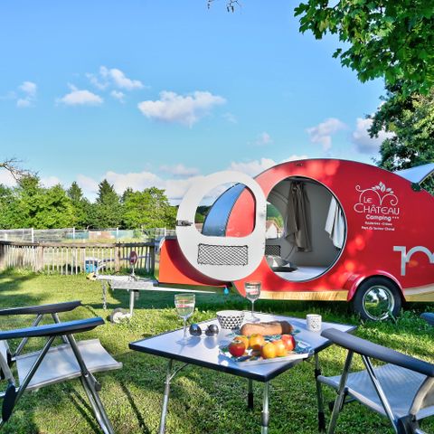 Caravan 2 persons - Caravan Vintage My Drop (without sanitary facilities) 2 pers