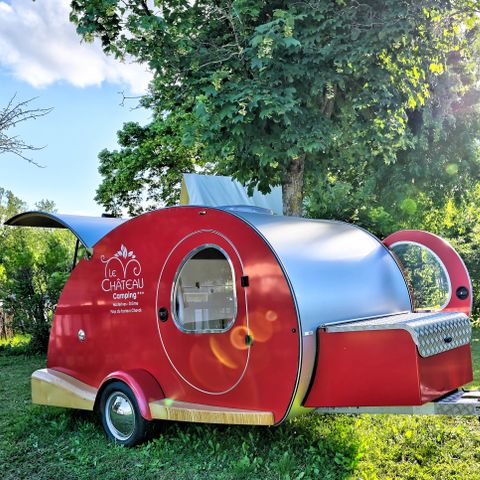 Caravan 2 persons - Caravan Vintage My Drop (without sanitary facilities) 2 pers