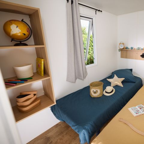 Mobile home 6 persons - COTTAGE Premium 3ch 35m² 3 bedrooms + TV + Dishwasher + air conditioning + plancha + XL terrace