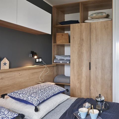 Mobile home 4 persons - Premium (2019)-2 bedrooms-large living room TV, dining room, kitchen-large terrace-free WIFI