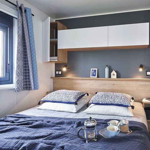 Mobile home 4 persons - Premium (2019)-2 bedrooms-large living room TV, dining room, kitchen-large terrace-free WIFI