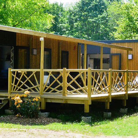MOBILE HOME 8 people - Family Premium 8 Persons (2023) large semi-covered terrace + TV + dishwasher + WIFI