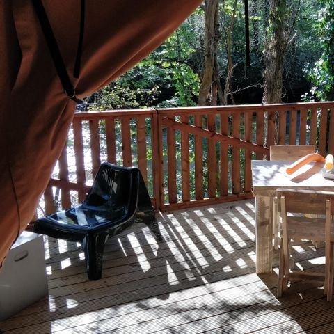 CANVAS AND WOOD TENT 4 people - Luxury Lodge Safari Tent Sunday riverside 40 m2