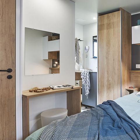 MOBILE HOME 4 people - "Olivier" (2023) Sunday, 2 bedrooms 2 bathrooms, large living room (tv), terrace