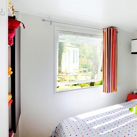 MOBILE HOME 6 people - Mobile-home Le Platane (3 bedrooms) RIVER FRONT - Large terrace - TV