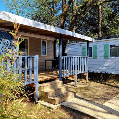 MOBILE HOME 6 people - Confort 22-28m² - 2 bedrooms - covered terrace + TV* (in French)