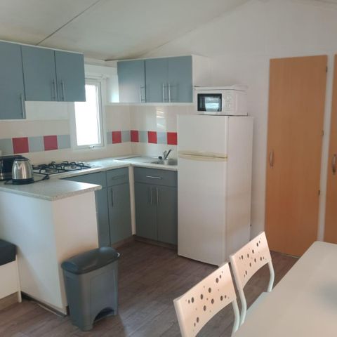 MOBILE HOME 6 people - Standard 22-28m² - 2 bedrooms - covered terrace + TV