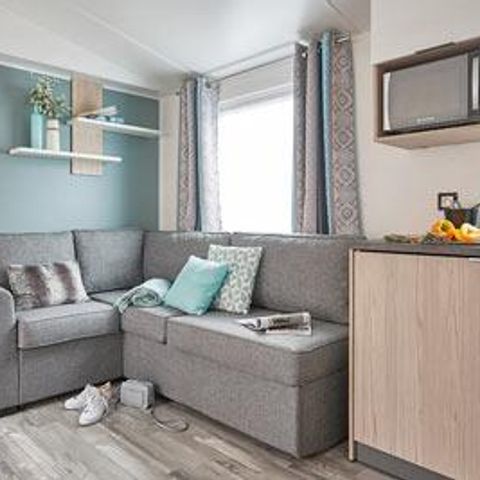 MOBILE HOME 8 people - Comfort 24-34m² - 3 bedrooms - covered terrace + TV