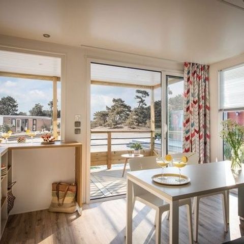 MOBILE HOME 4 people - FAMILY PREMIUM, 28 m² with air conditioning