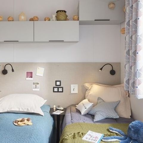 MOBILE HOME 4 people - FAMILY LUXURY PREMIUM, 30 m² with jacuzzi and air conditioning