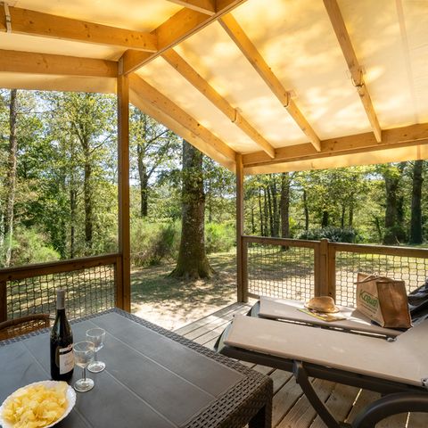 TENT 4 people - Ciela Nature tent - 2 bedrooms (no sanitary facilities)